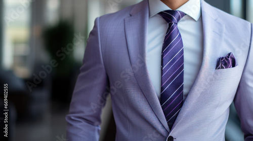 Dressing sharply and professionally for work daily
