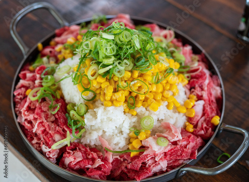 rice with vegetables　ペッパーランチ