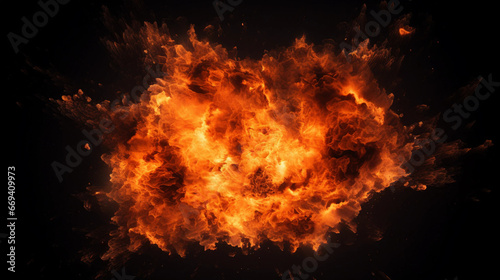 Fire explosion