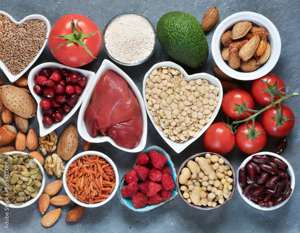 Health food for a healthy heart high in flavonoids, polyphenols, fibre