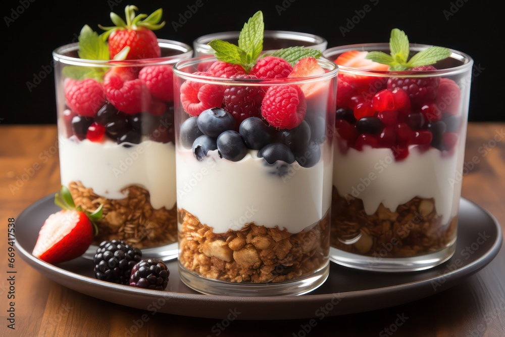 yogurt with berries yogurt with berries