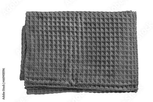 Folded towel isolated