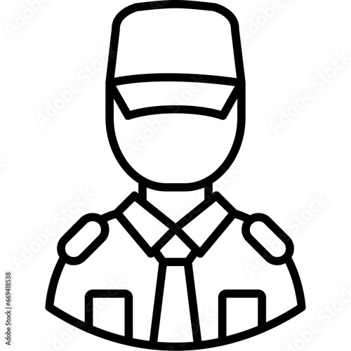 Security Man Icon