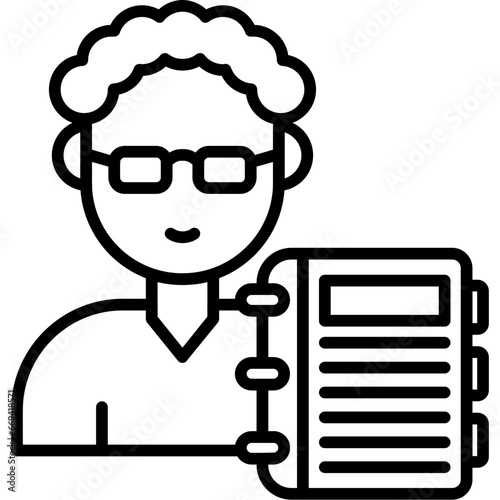 Librarian Icon