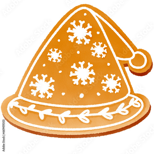 christmas gingerbread hat