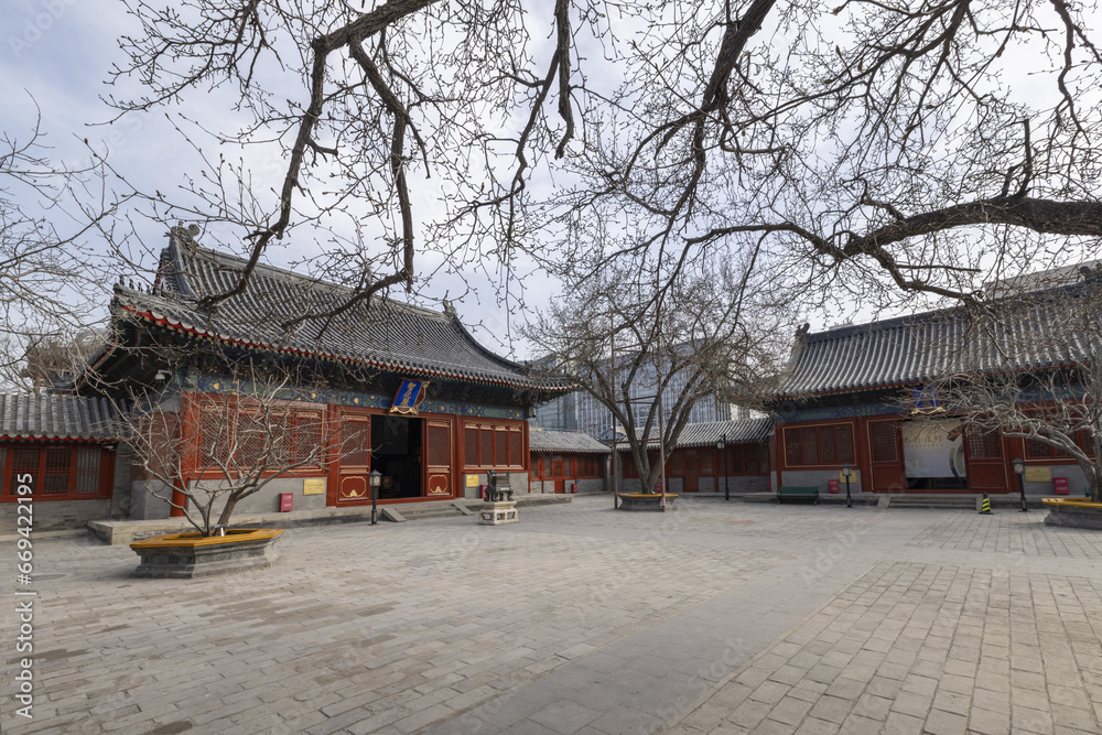 Beijing intellectualization temple temple intellectualization