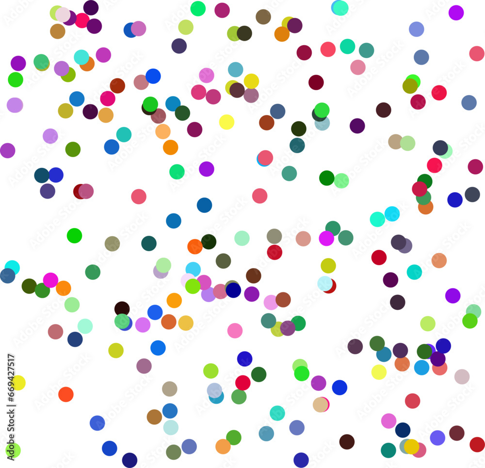 Seamless pattern with Colorful circles and dots background Vector repeating texture