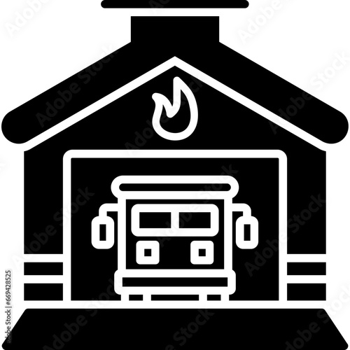 Fire Station Icon