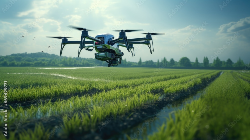 using drones to monitor agricultural growth in an era of technological progress using drones to monitor agricultural growth in an era of technological progress