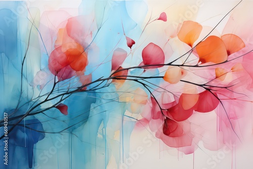 abstract watercolor background