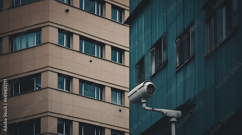 Urban Watchdog: CCTV on Building Wall
Urban Watchdog: CCTV on Building Wall