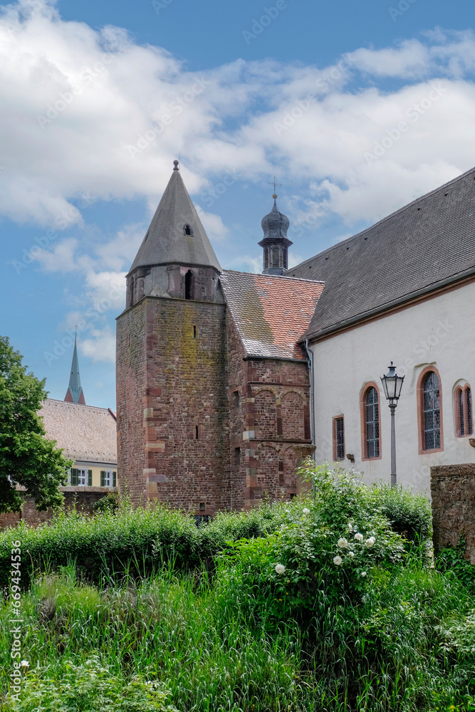 Romanischer Glockenturm, Kapelle Sankt Sebastianus, Ladenburg