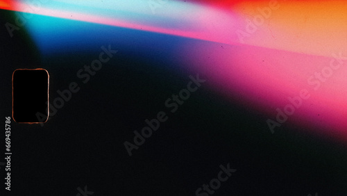 8mm old film texture, Lomo light Film Texture Background, Abstract Light Leak Flare on Black Backdrop.
