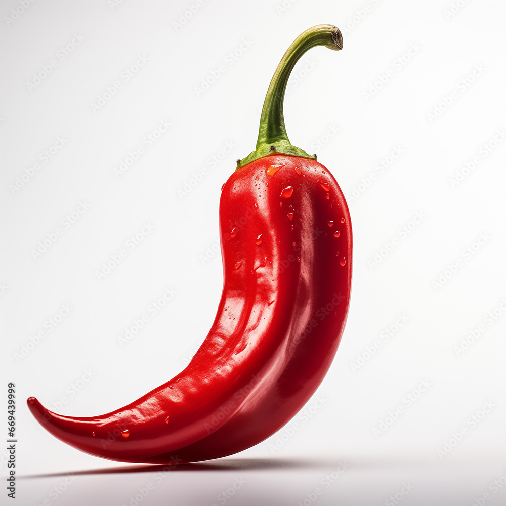 Red hot chili peppers, created by generative AI technology Red hot chili peppers, created by generative AI technology