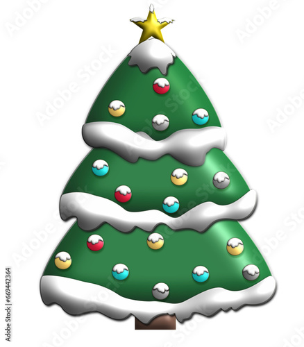 Christmas tree - ideal for website, email, presentation, postcard, book, t-shirt, sweatshirt, mug, photo, label, sticker, book, notebook, printable, Cricut, sublimation,