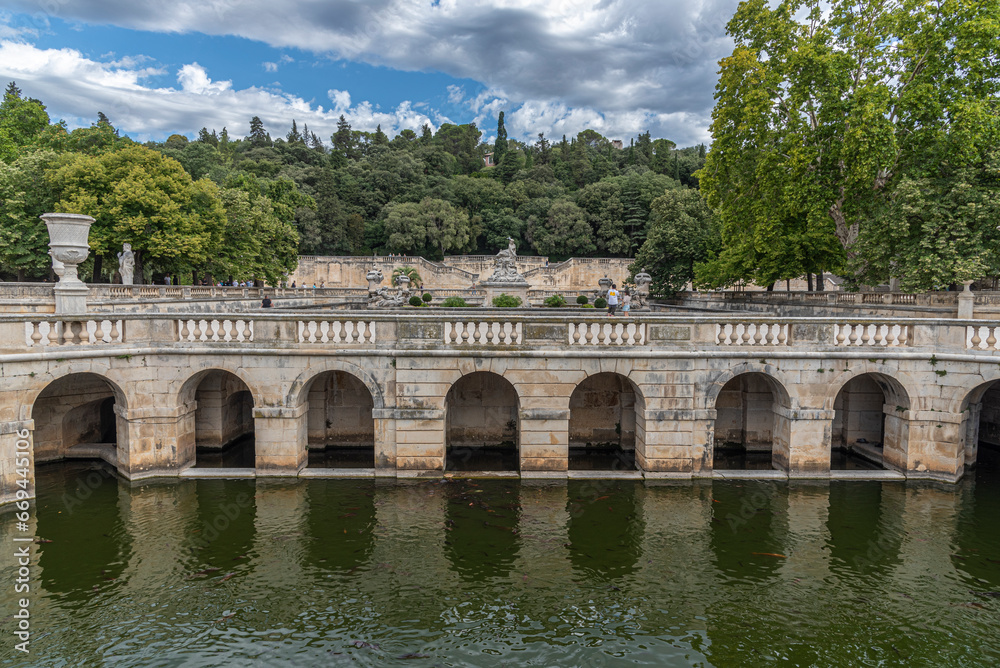 Naklejka premium France, towns and landscapes