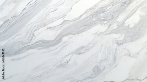 White marble texture with natural pattern for background or design art work. Generative AI