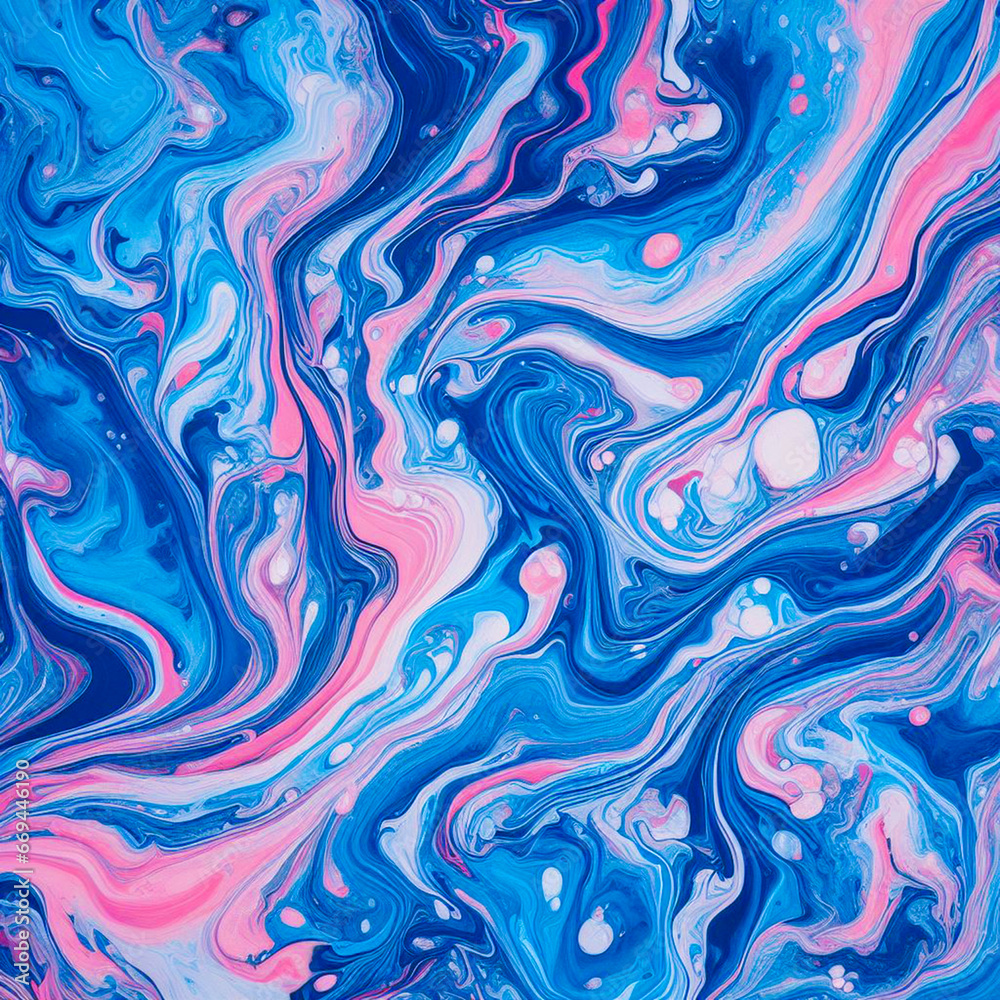 Marbled blue and pink abstract background. Liquid marble gradient mixing ink pattern watercolor acid wash texture colorful Marbled blue and pink abstract background. Liquid marble gradient mixing ink pattern watercolor acid wash texture colorful