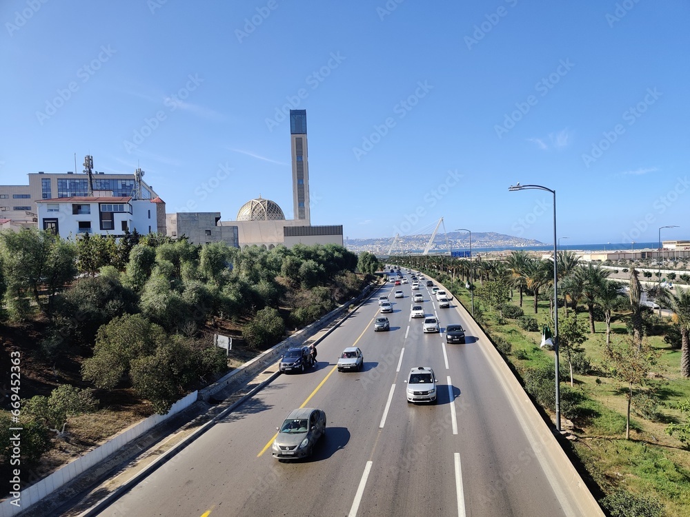 Djamaa el Djazaïr also known as the Great Mosque of Algiers It houses