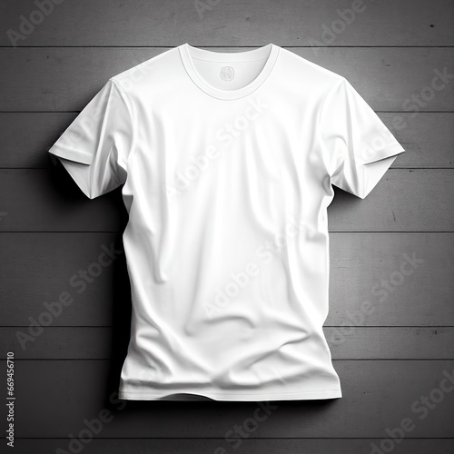 plain white t-shirt for clothing design