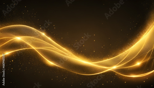 golden abstract background