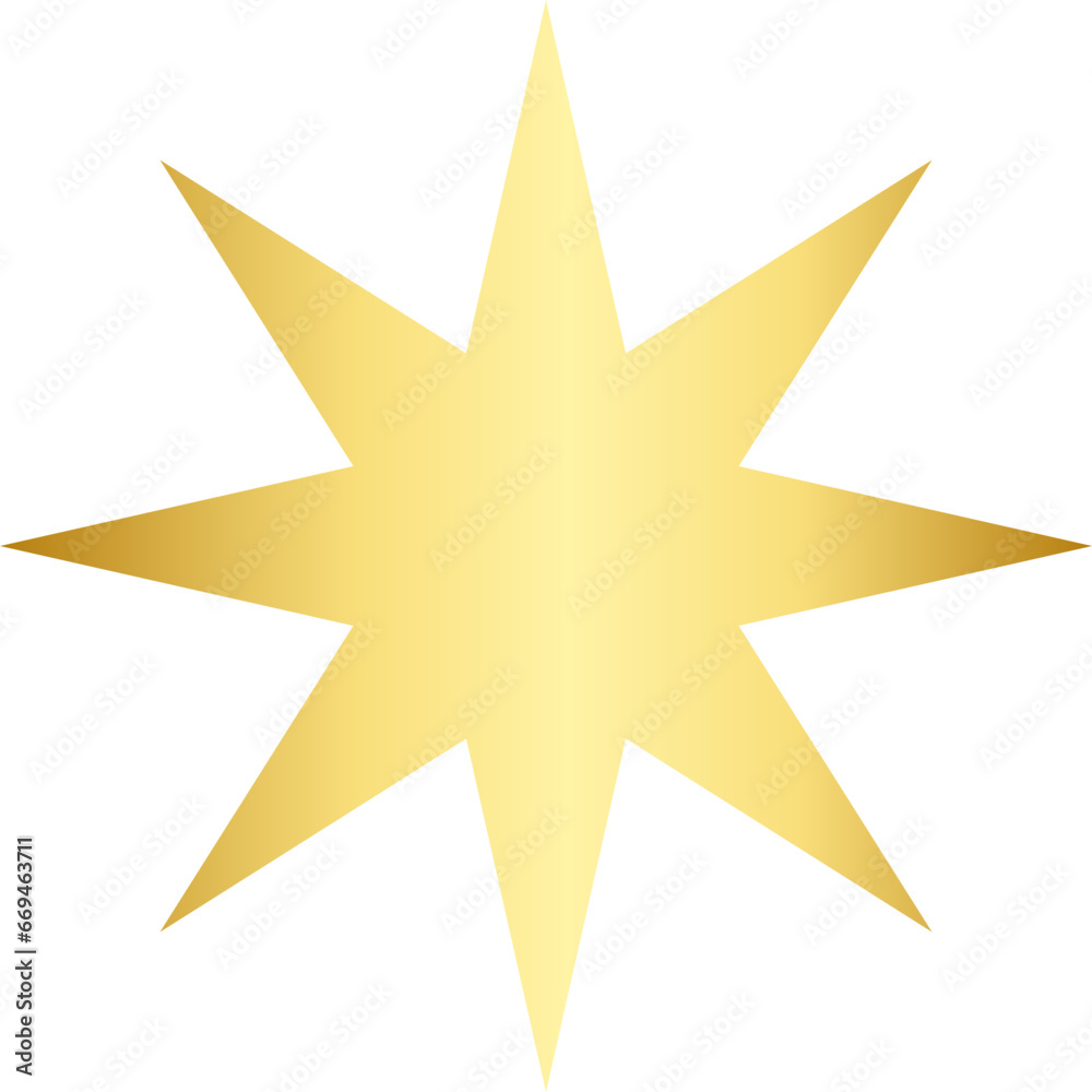 abstract golden gradient shapes