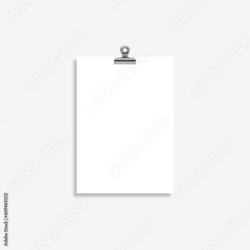 Mockup for Flyer Leaflet. A4 Size Mockup
