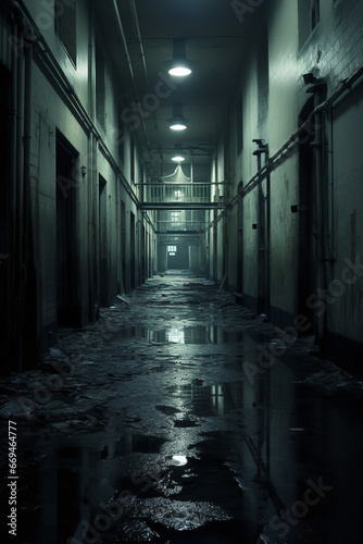 abandoned psychiatric center