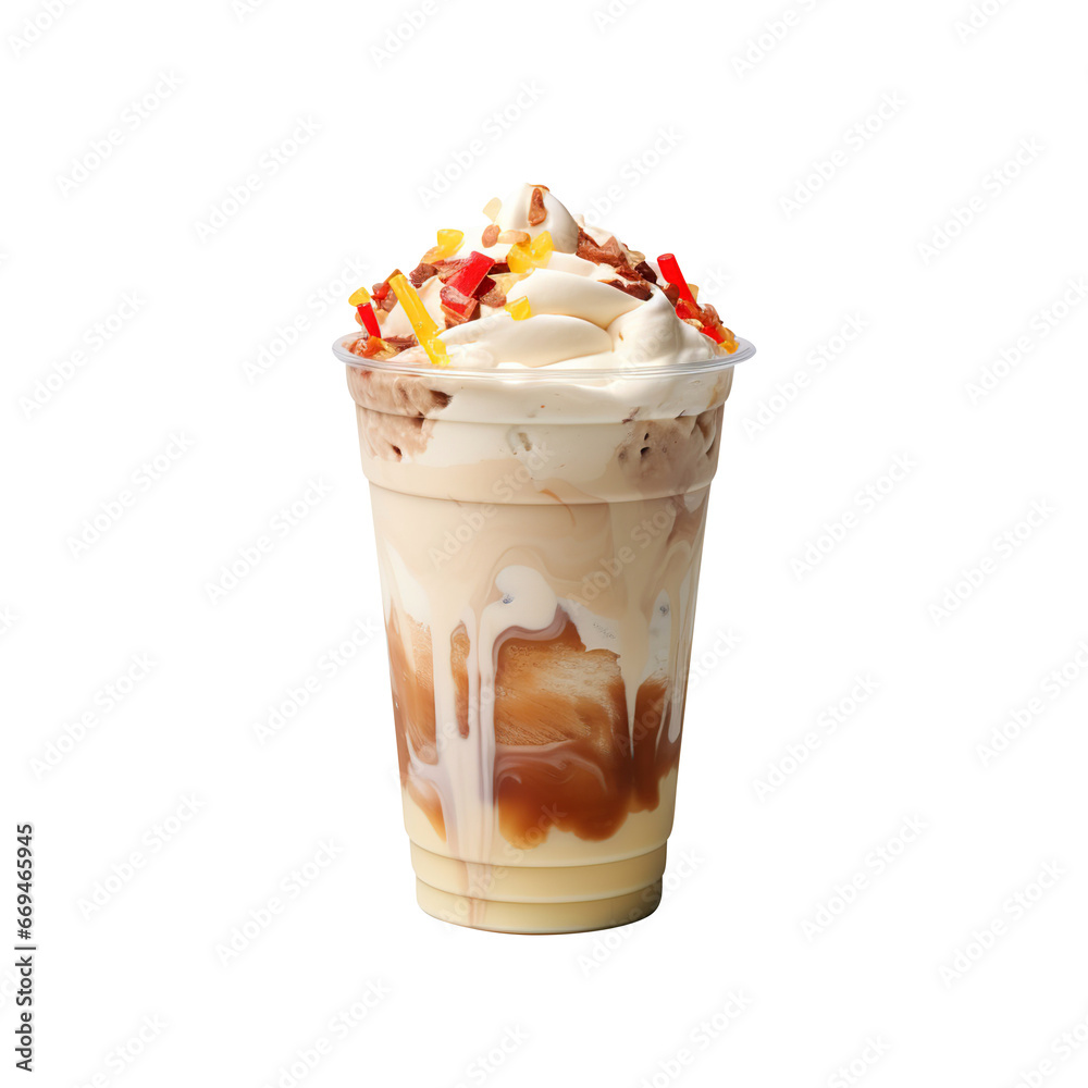 ice cream frappe isolated on transparent background Remove png, Clipping Path ice cream frappe isolated on transparent background Remove png, Clipping Path