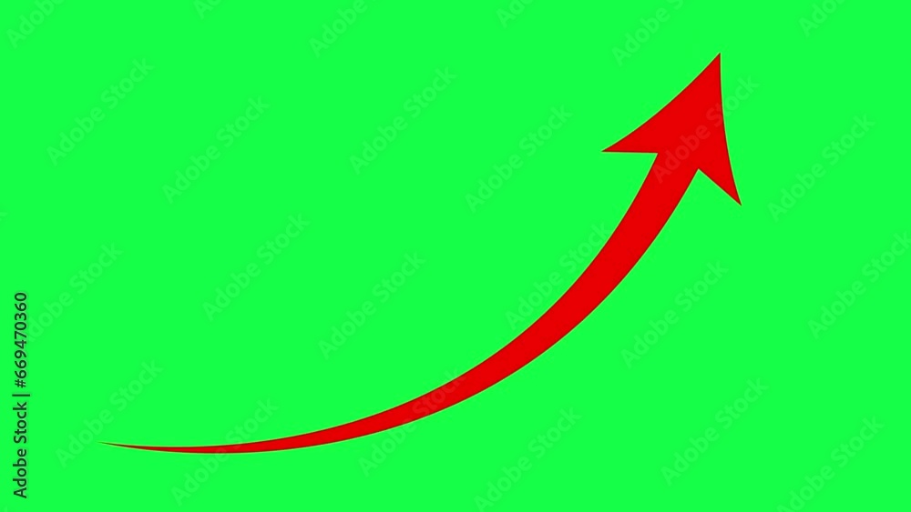 white arrow rising transparent channel.. white arrow rising transparent channel..