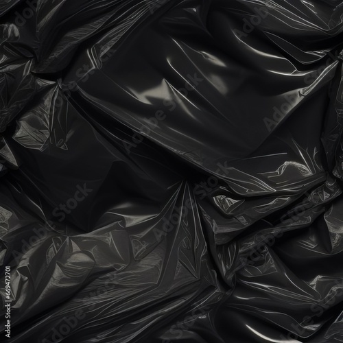 wrinkled plastic wrap texture on a black background wallpaper