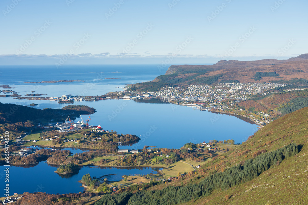View from Ulsteinvik, Norway
