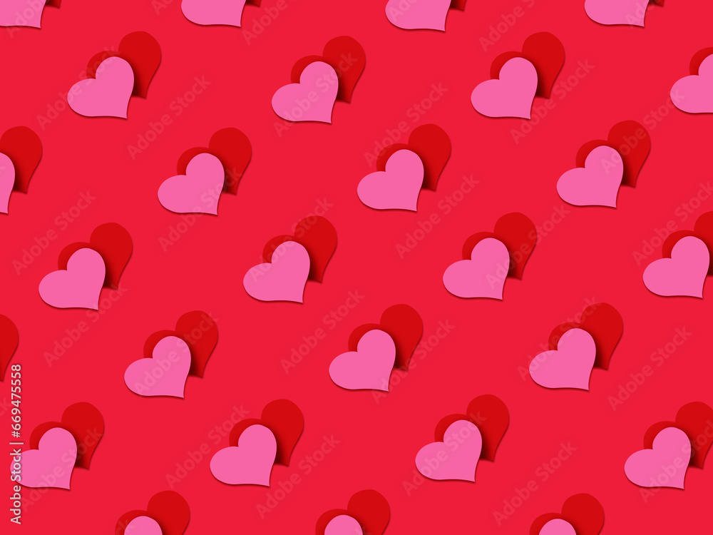 Beautiful background for Valentine's Day.