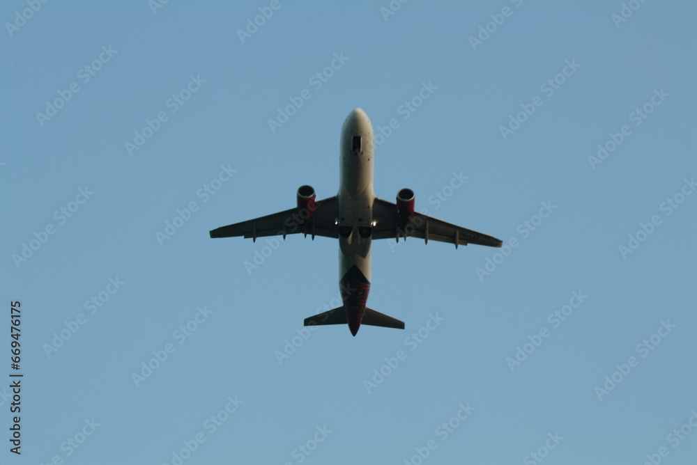 Fototapeta premium airplane in the sky