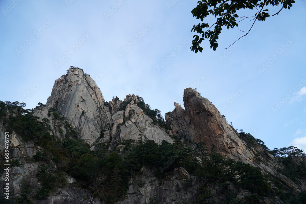 Rock of Mt. Seorak Rock of Mt. Seorak
