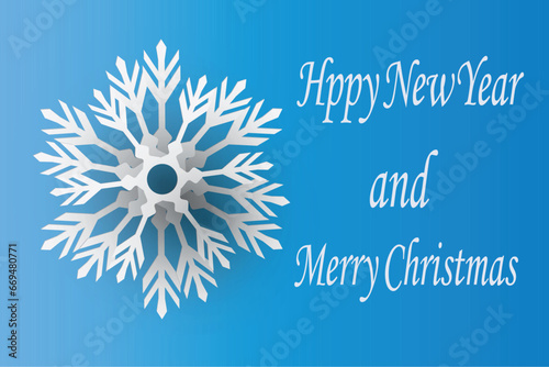 Modern new year card blue, great design for any purposes.