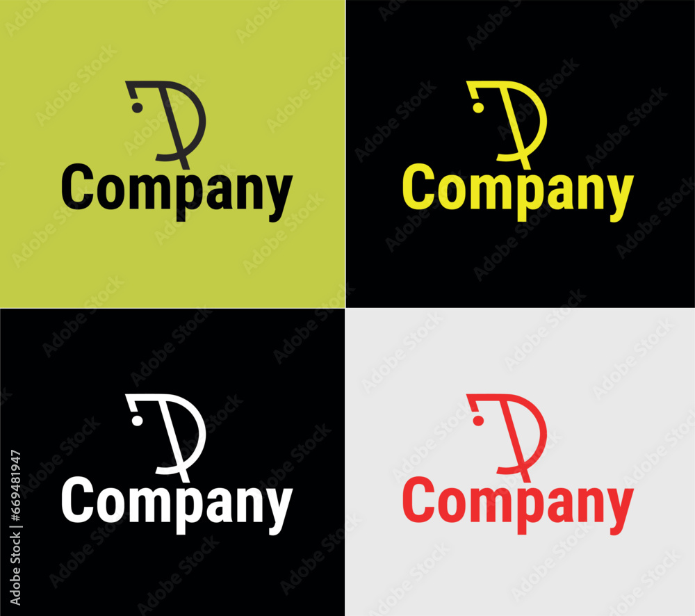 company  logotype, elements color variation abstract icon. Modern logotype, business template.