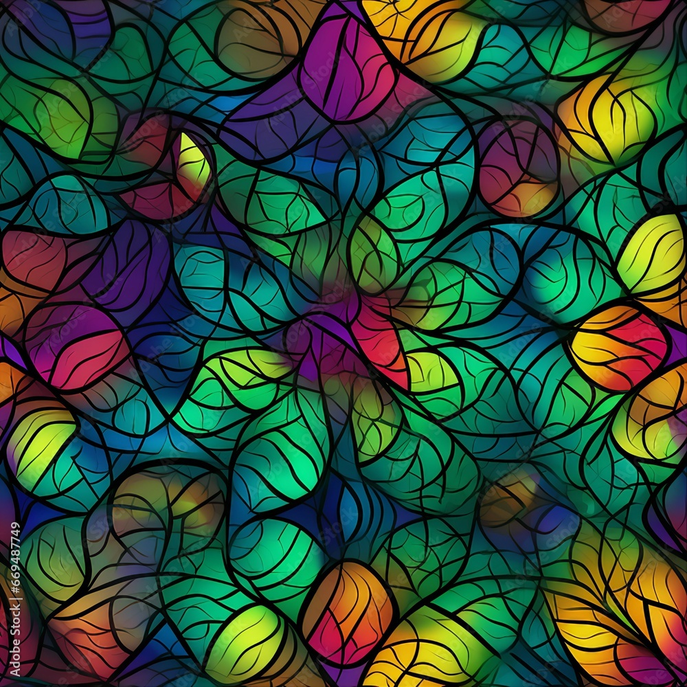 Kaleidoscope Petal Mandala Pattern Kaleidoscope Petal Mandala Pattern