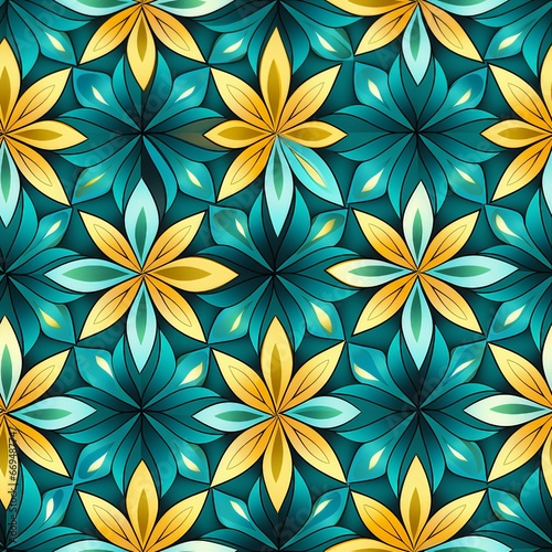 Kaleidoscope Petal Mandala Pattern © Michael
