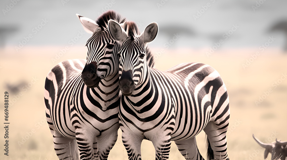 Obraz premium zebra | generative AI