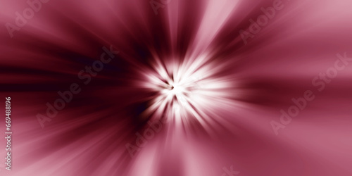 Abstract background with a center point perspective. A flash of bright light