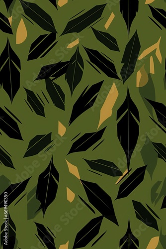 seamless pattern texture with khaki pattern for military camouflage clothing