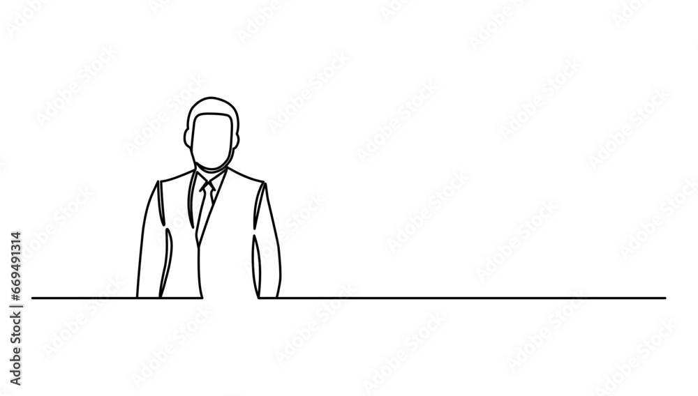confidence person working , business people vector line art confidence person working , business people vector line art