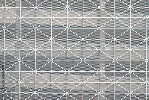 Perforated metal background