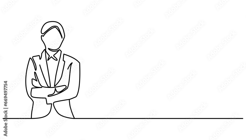 confidence person working , business people vector line art confidence person working , business people vector line art