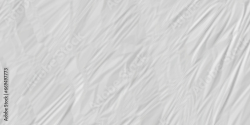 Fototapeta Naklejka Na Ścianę i Meble -  White fabric background. white crumpled paper background texture pattern overlay. wrinkled high resolution arts craft and  Seamless white crumpled paper.
