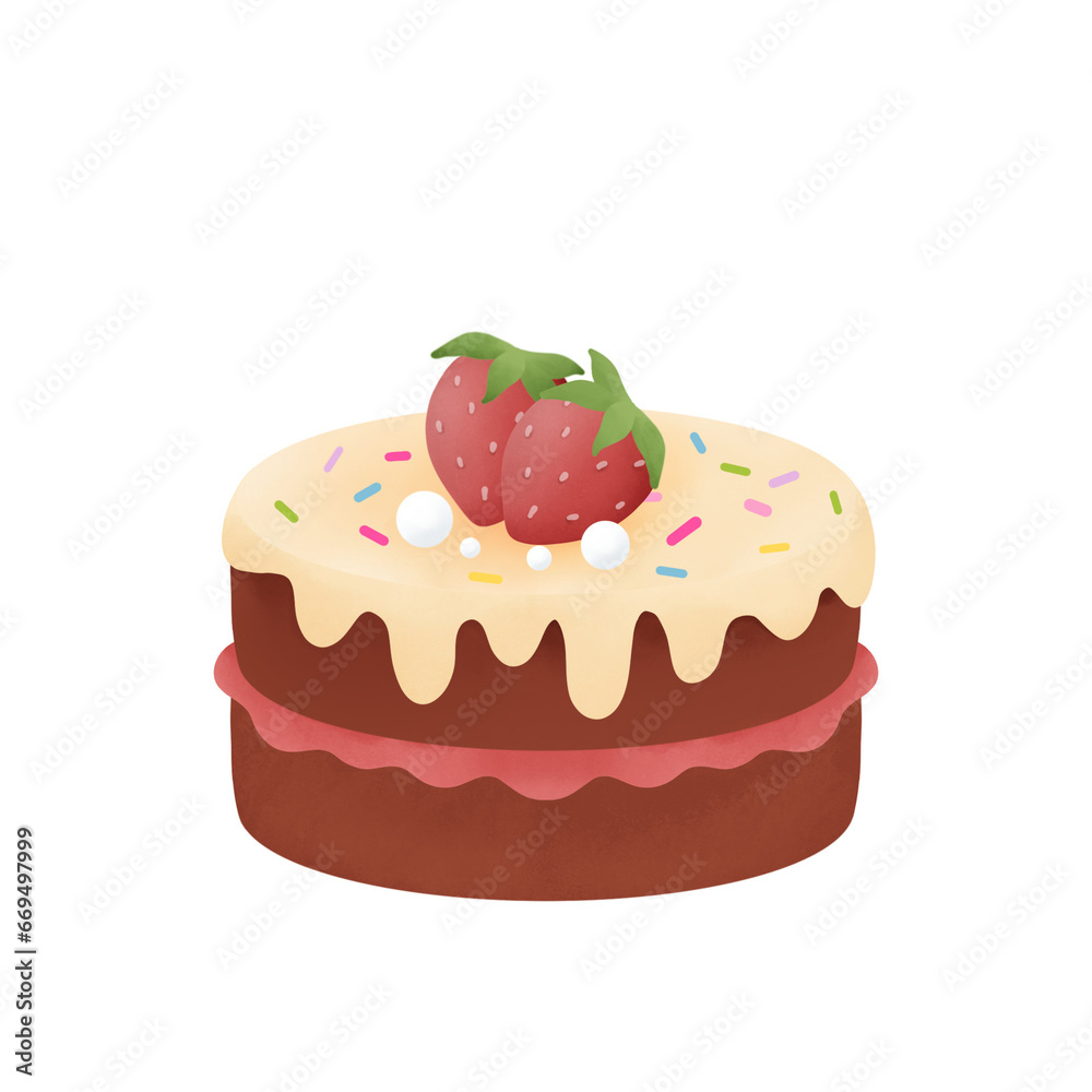 Chocolate Strawberry Cake Chocolate Strawberry Cake