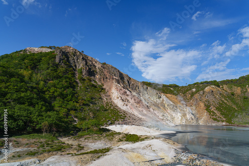 登別温泉大湯沼 北海道観光 道南