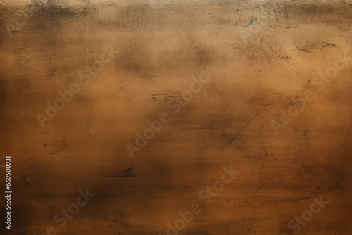 old grunge copper bronze rusty texture dark black background effect, Generative AI photo