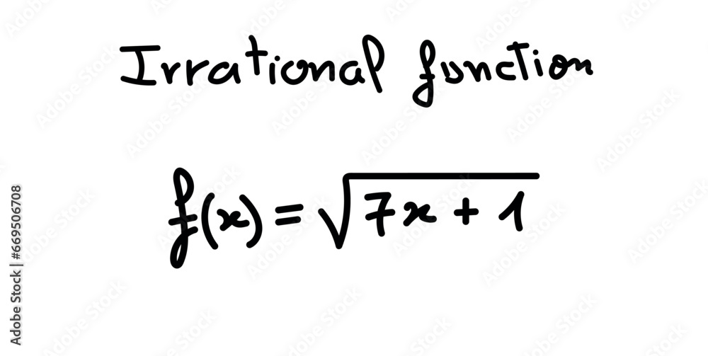 Irrational algebraic functions in mathematics. Scientific resources for teachers and students. Irrational algebraic functions in mathematics. Scientific resources for teachers and students.
